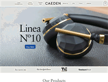 Tablet Screenshot of caeden.com